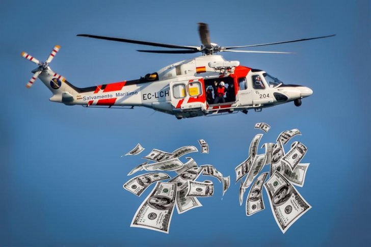 &quot;هيليكوبتر الاموال&quot; هي الحل للخروج من الازمة المالية العالمية