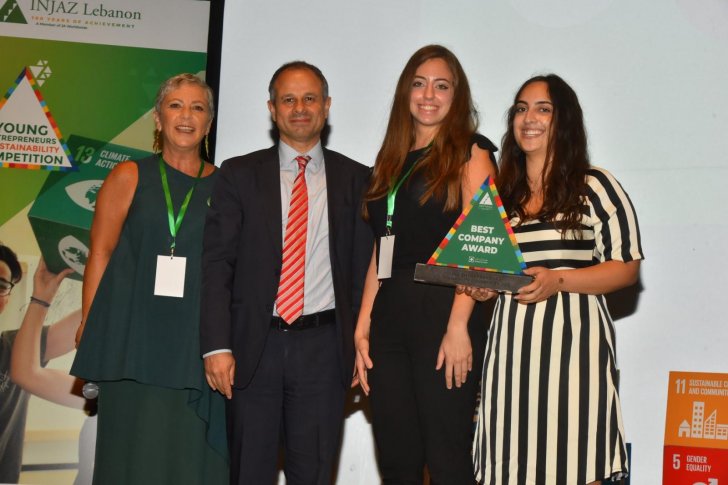 &quot;Hive Snacks&quot; مشروع وجبات صحية.. يحقق جائزة &quot;إنجاز لبنان&quot; كأفضل شركة لعام 2019 